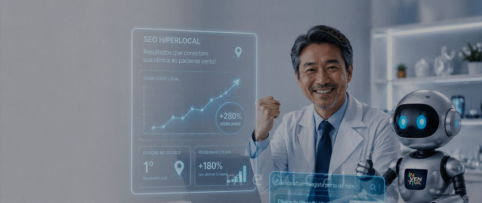 SEO Hiperlocal<br> exige otimização<br> do Google Business